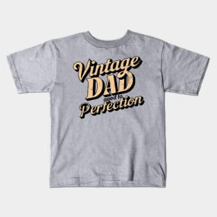 Vintage Dad Aged to Perfection Kids T-Shirt